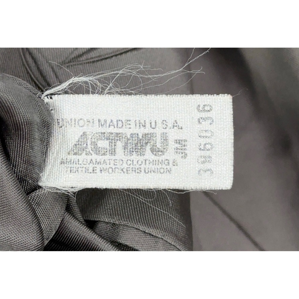 Sterling & Hunt Premier Edition Mens Grey Glen Plaid Worsted Wool Suit - Picture 13 of 16